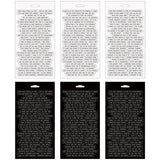 Small Talk Stickers - Tim Holtz Idea-Ology ... A collection of words and phrases to create your own conversation. 6 (six) sheets with 296 stickers.  This booklet contains a wide range of wonderful phrases and sayings that are thoughtful, kind and meaningful. Use to tell your story through art, add messages or thoughts to cards, include on journal pages, calendars and planners, add to memories while scrapbooking. Stickers can be used as they are or cut up to create what you want to say.