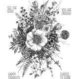 sample of the Glorious Garden by Tim Holtz and Art Gone Wild