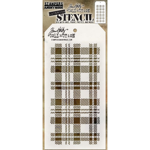 Tim Holtz layering stencil for mixed media and art