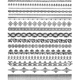 Ornate Trims ... 16 (twelve) rubber stamps by Tim Holtz and Stampers Anonymous (CMS326). Vintage borders and edging designs for mixed media, papercraft and visual arts.   A wonderful detailed collection of etchings featuring flowers, ornate and intricate linework, flourishes and swirls to use as borders, edging, in between columns in bullet journaling, and as lines for cards, journals, anything!