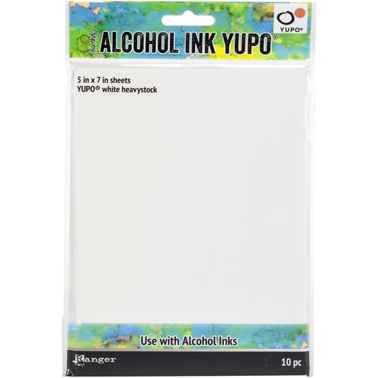 HeavyStock White Yupo Paper ... 144lb, 5" x 7" in size