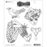 Dyan Reaveley Dylusions Stamps by Stampers Anonymous - Clockwork