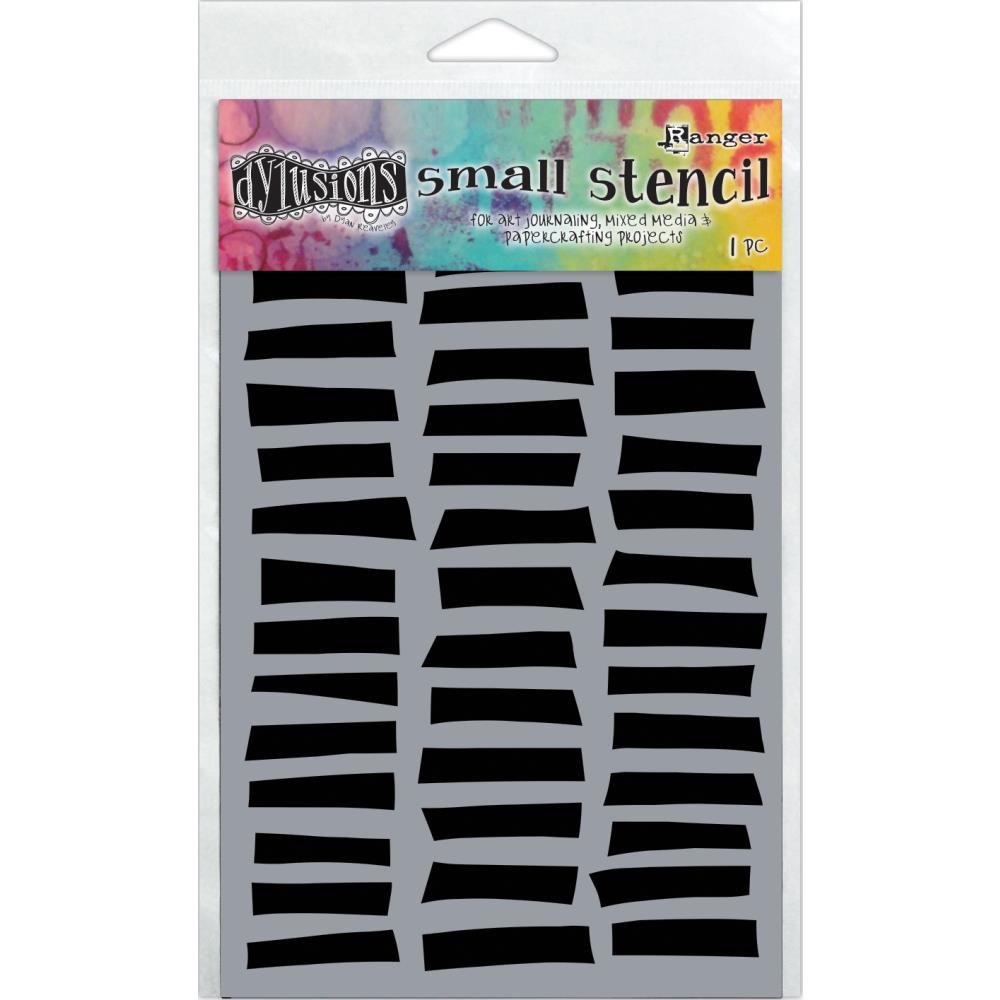 Shutters Dylusions by Dyan Reaveley Art Stencil for Mixed Media