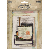 Tim Holtz Idea-Ology Layers - Remnants ... an eclectic collection of printed memorabilia