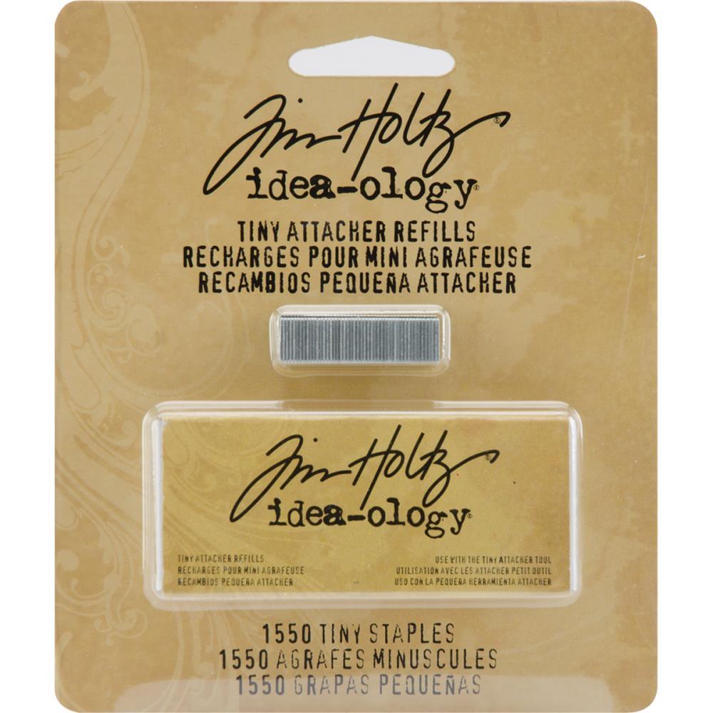 Tim Holtz Idea-Ology - Tiny Attacher Refill - 1550 Mini Staples