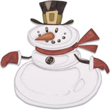 example of Mr Snowman by Tim Holtz for Sizzix - Thinlits Die Cutting Templates id 664230