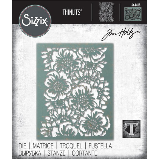 Tim Holtz Thinlits Die Cutting Set by Sizzix - Bouquet 664418