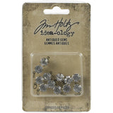 Tim Holtz Idea-Ology (Ideaology, ideology) Antiqued Gems in the pack at Art by Jenny