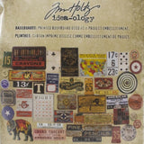 Tim Holtz Idea-Ology - Junk Drawer - Baseboards - 40 Pieces