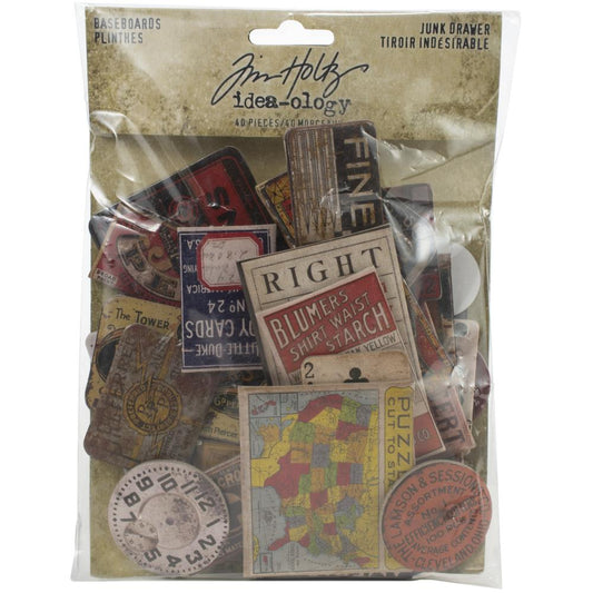 Junk Drawers - Tim Holtz Idea-Ology Baseboard Die Cuts