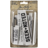 Tim Holtz Idea-Ology Quote Chips Theories of mindfulness and positivity