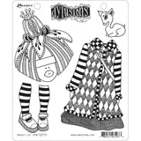 Maisie Lilly ... rubber stamp set from Dylusions by Dyan Reaveley