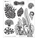 She Sells Sea Shells ... rubber stamp set from Dylusions by Dyan Reaveley