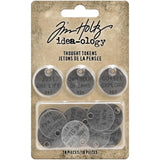 Thought Tokens ... Idea-Ology Coin Pendants by Tim Holtz