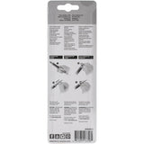 back of the packaging showing instructions for Retractable Craft Knife - Tim Holtz by Tonic Studios 