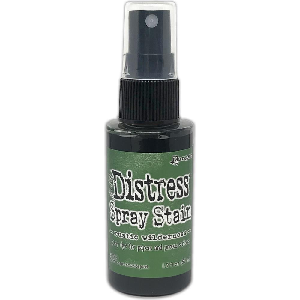 Rustic Wilderness - Green Distress Ink Spray Stain from Tim Holtz and Ranger, for sale at Art by Jenny in Australia