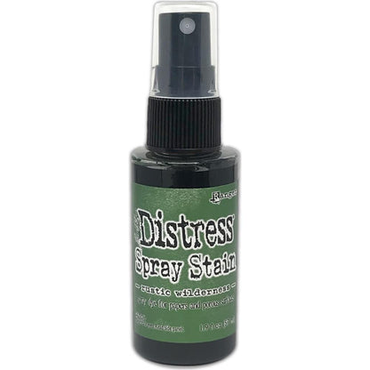 Rustic Wilderness - Green Distress Ink Spray Stain from Tim Holtz and Ranger, for sale at Art by Jenny in Australia