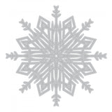 image showing the design of Sizzix Tim Holtz Flurry 4 - die cutting template