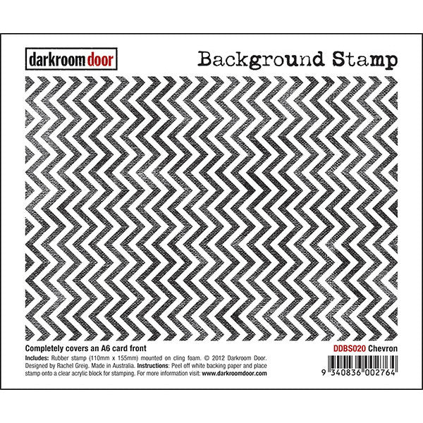 Background Stamp - Chevron - Darkroom Door