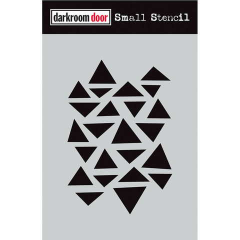 Darkroom Door Stencil - Small - Arty Triangles
