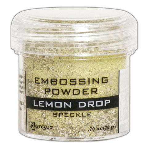 Lemon Drop Yellow Speckle Embossing Powder by Ranger