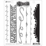 Dylusions by Dyan Reaveley Cling Stamps - Bordering on the Edge