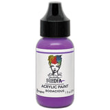 Acrylic Paint - Choose any 1 (one) colour ... by Dina Wakley MEdia and Ranger Ink. Each bottle holds 1 fl oz (29ml) of thick buttery acrylic paint and has a fine tipped nozzle. Over 30 beautiful versatile colours, scroll down to see them all. Photo of Bodacious, ultra bright purple