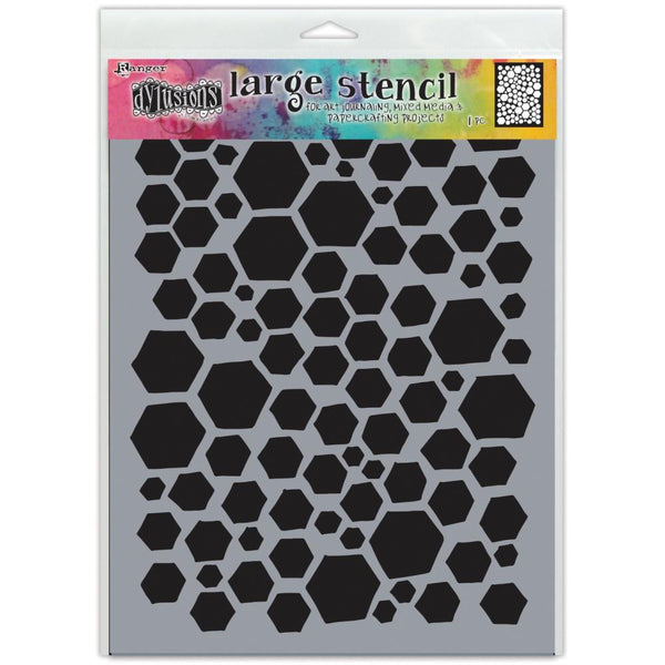 Dylusions Stencil - Large 9x12 - Behave