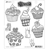 Eat Me ... rubber stamp set - Dylusions by Dyan Reaveley (DYR80237). 8 designs.