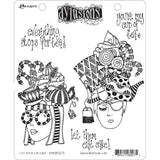 Let Them Eat Cake ... rubber stamp set - Dylusions by Dyan Reaveley (DYR80275). 5 designs.