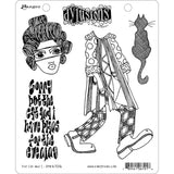 The Cat and I - 4 Cling Rubber Stamps ... by Dyan Reaveley of Dylusions