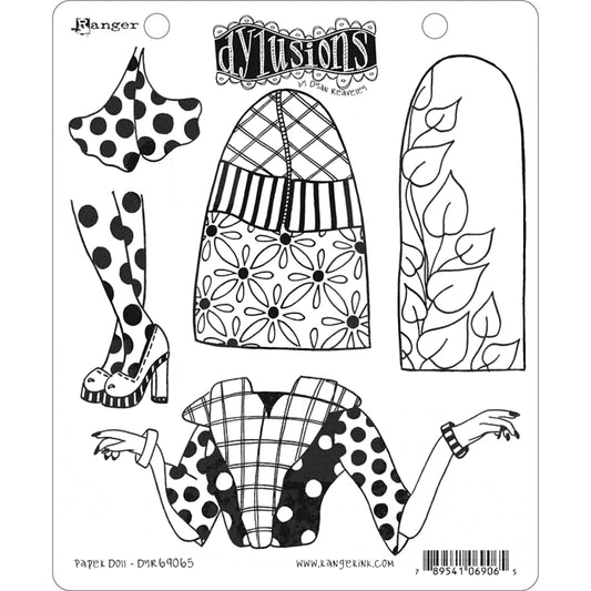 Dylusions by Dyan Reaveley - Rubber Stamps - Paper Doll