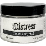 Tim Holtz Distress Frosted Crystal clear matte embossing powder for sealing and priming, photo of original packaging