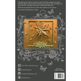 The Dancer - Creative Mould ... by Pink Ink Designs. Beautiful dancing fairy with flowers, border, leaves and petals. image of back cover of the packaging.