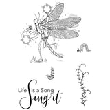 Pink Ink Designs - Stamps - Bug Orchestra - Singer