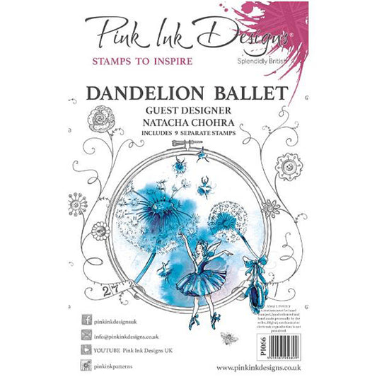 Pink Ink Designs - Stamps - Dandelion Ballet