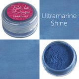 Pink Ink Designs Stardust Mica Powder in Ultramarine Shine, Blue