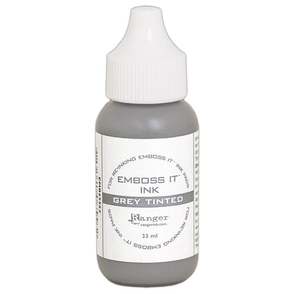 Ranger Emboss-It Embossing Ink Reinker Refill Bottle Grey Tinted