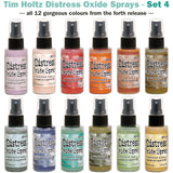 image showing Set 4 of the Distress Oxide Spray from Tim Holtz and Ranger, for sale at Art by Jenny in Australia 