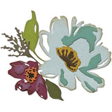 example of Brushstroke Flowers no.3 ... Thinlits Die Cutting Templates by Tim Holtz, made by Sizzix (no.665360)