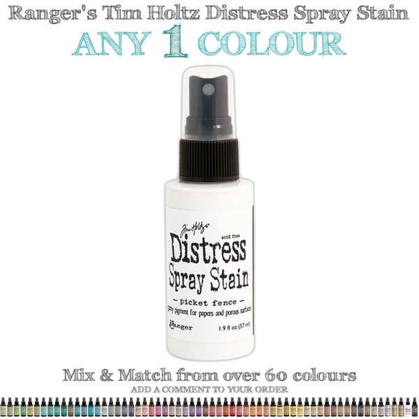 Distress Spray Stain ink in a sprayer bottle - from Tim Holtz and Ranger - For sale in Australia from Art by Jenny 