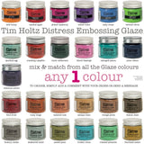 Tim Holtz Distress Embossing Glaze by Ranger, all colours inStore at Art by Jenny in Australia, photo of all available colours