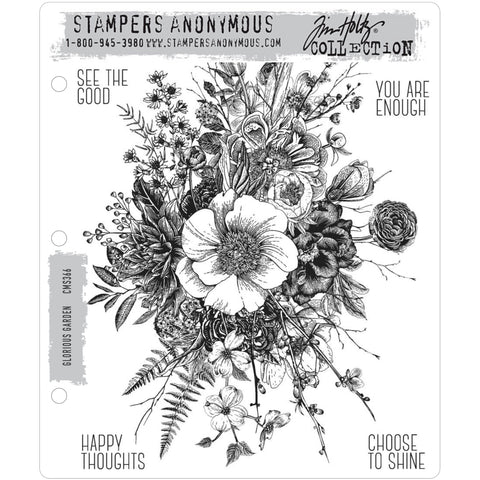 Tim Holtz Cling Stamps Creative Blocks
