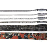 Halloween Design Tape, 6 Rolls ... by Tim Holtz Idea-Ology - 6 (six) rolls of decorative adhesive washi tape in long strips, each 6 yards (5.49 m) long, 4 narrow, 2 wide. 1 (one) of each design. Image showing the rolls and patterns