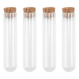 Test Tubes - 4 Glass Vials with Cork Lids ... by Tim Holtz Idea-Ology - Use for visual arts, mixed media, assemblage projects, off-the-page displays and party decor. Pack of 4 (four) test tubes with lids, each 1/2" wide x 2 1/2" high (plus the cork).  Perfectly sized to hold all kinds of decorative elements like embellishments, baubles, glitter, paper flowers, chopped up bits of faux confectionary or anything else you'd like to use in your make. 