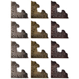example of the 12 Corners ... by Tim Holtz Idea-Ology - Metal ornate adornments to decorate corners of book covers, canvas, boxes or photos