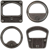 example of Gauge Frames - Tim Holtz Idea-Ology Embellishments for Arts and Crafts, Mixed Media, Junk Journaling