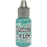 Ranger Tim Holtz Distress Ink Oxide Reinker Refill in Salvaged Patina for mixed media, cardmaking, abstract art