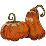 Pumpkin Duo  ... Thinlits - Colorize Die Cutting Templates by Tim Holtz and Sizzix (no. 665999). Pair of ripe pumpkins.