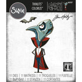 The Count  ... Thinlits - Colorize Die Cutting Templates by Tim Holtz and Sizzix (no. 665557). 